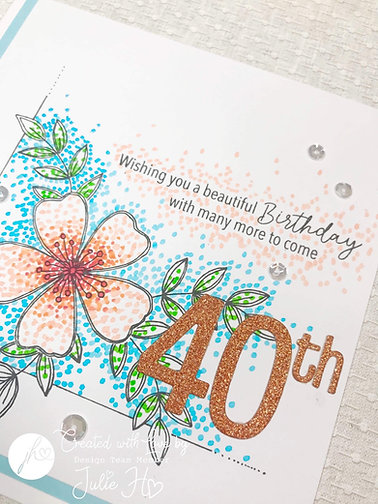 Julie Hickey Designs Sweet Pea Numbers