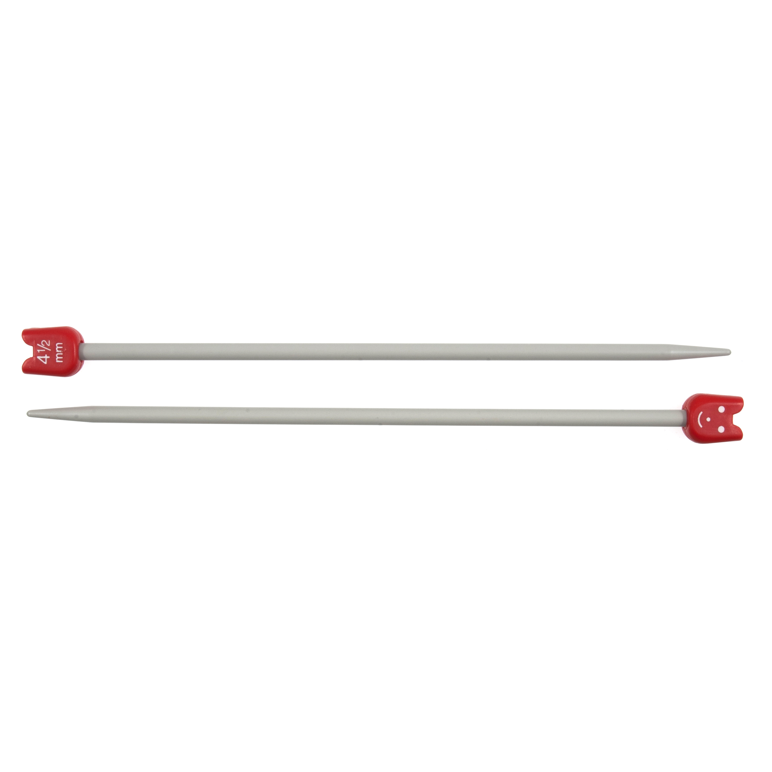 Knitting Pins: Single-Ended: Aluminium: Children's: 18cm x 4.5mm