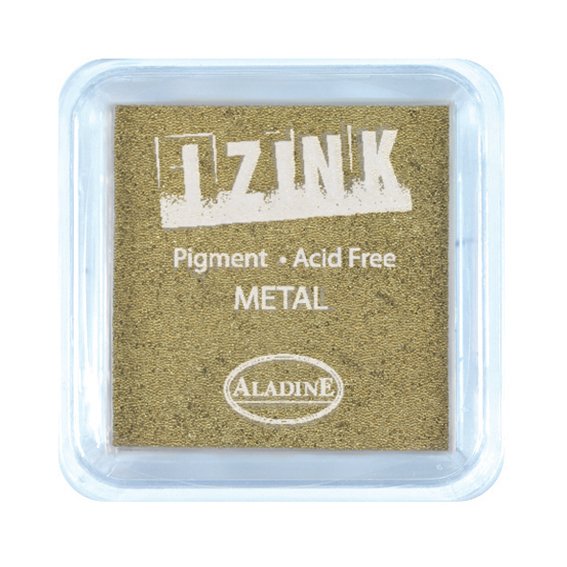 Buy A Izink Pigment Metal Gold 5 x 5 cm