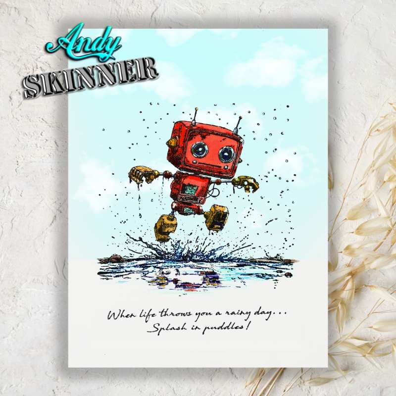 Andy Skinner Bot-ology Rainy Day