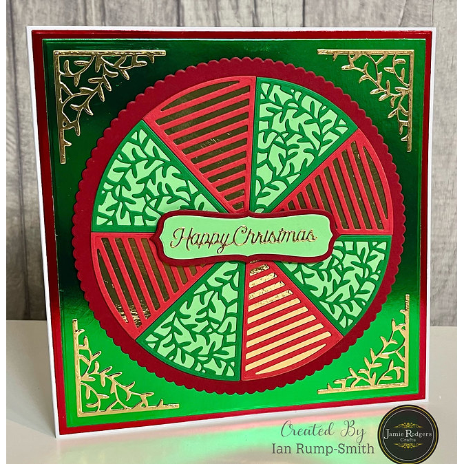 Jamie Rodgers Crafts - A4 Mirror Card Pack of 10 Green