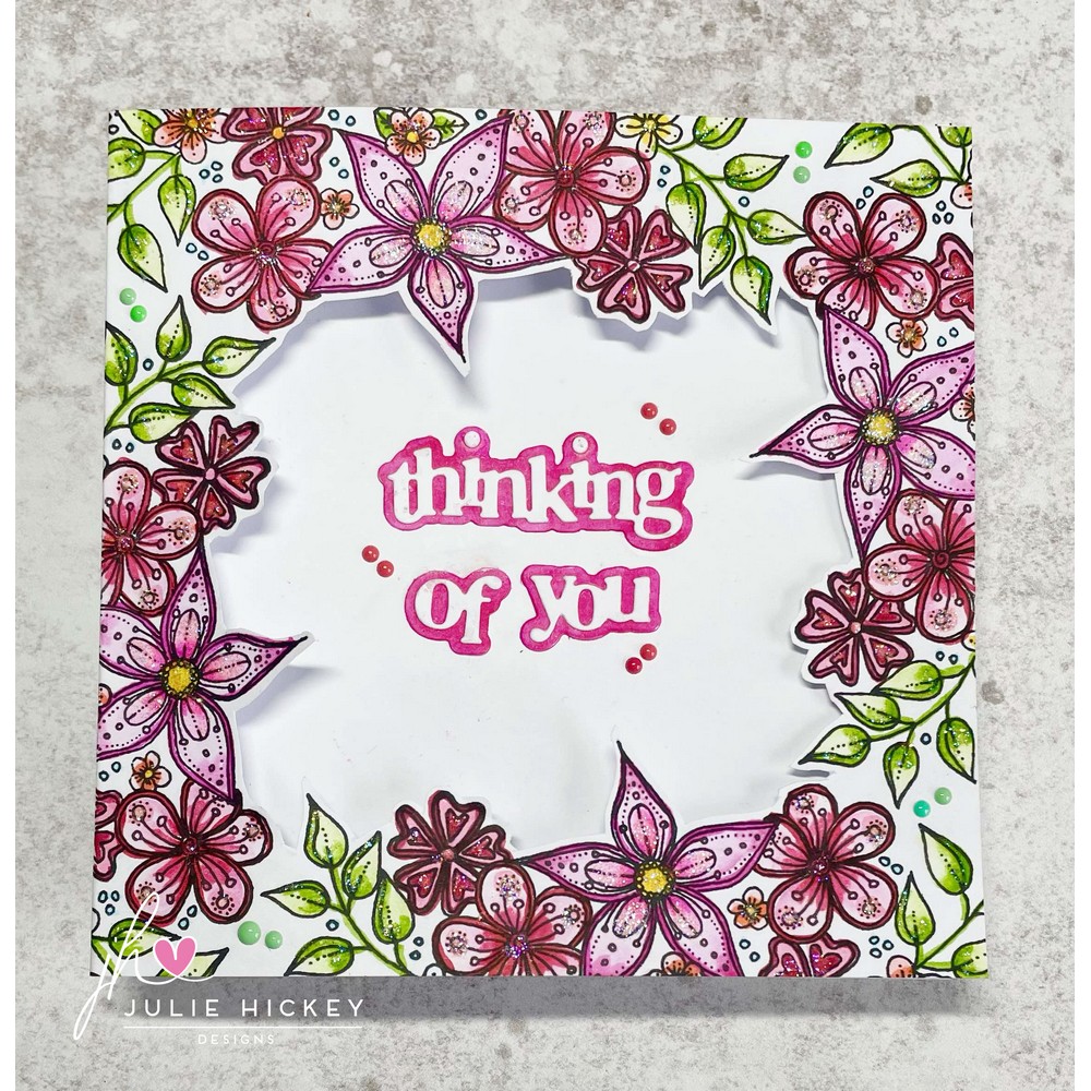 Julie Hickey Designs Hazel's Sentiment Medley #2 Die Set