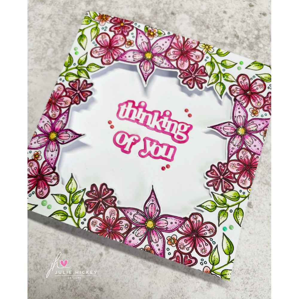 Julie Hickey Designs Blooming Gorgeous A6 Stamp Set