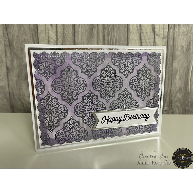 Jamie Rodgers Crafts Metallic Ink Pad - Royal Purple