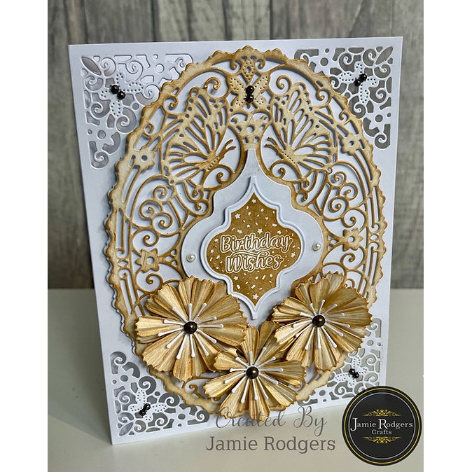 Jamie Rodgers Crafts Metallic Ink Pad - Brushed Gold