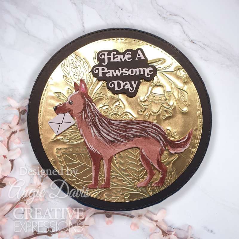 Sue Wilson Pet Pals Have A Paw-some Day Craft Die