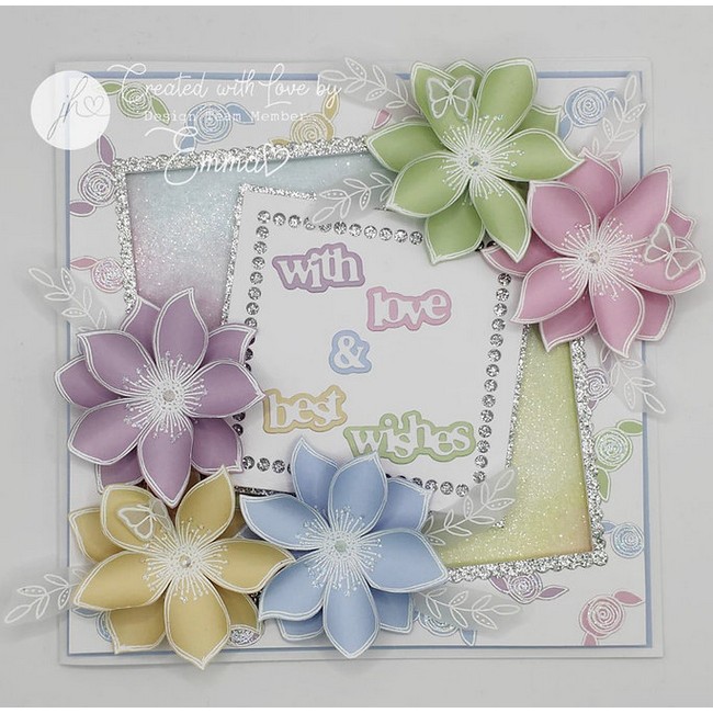 Julie Hickey Designs Hazel's Sentiment Medley Die Set