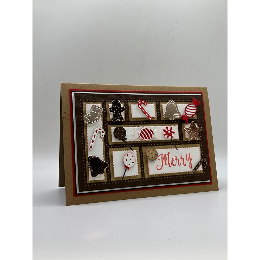 Yvonne Creations Sweet Christmas Candy & Christmas Cookie die