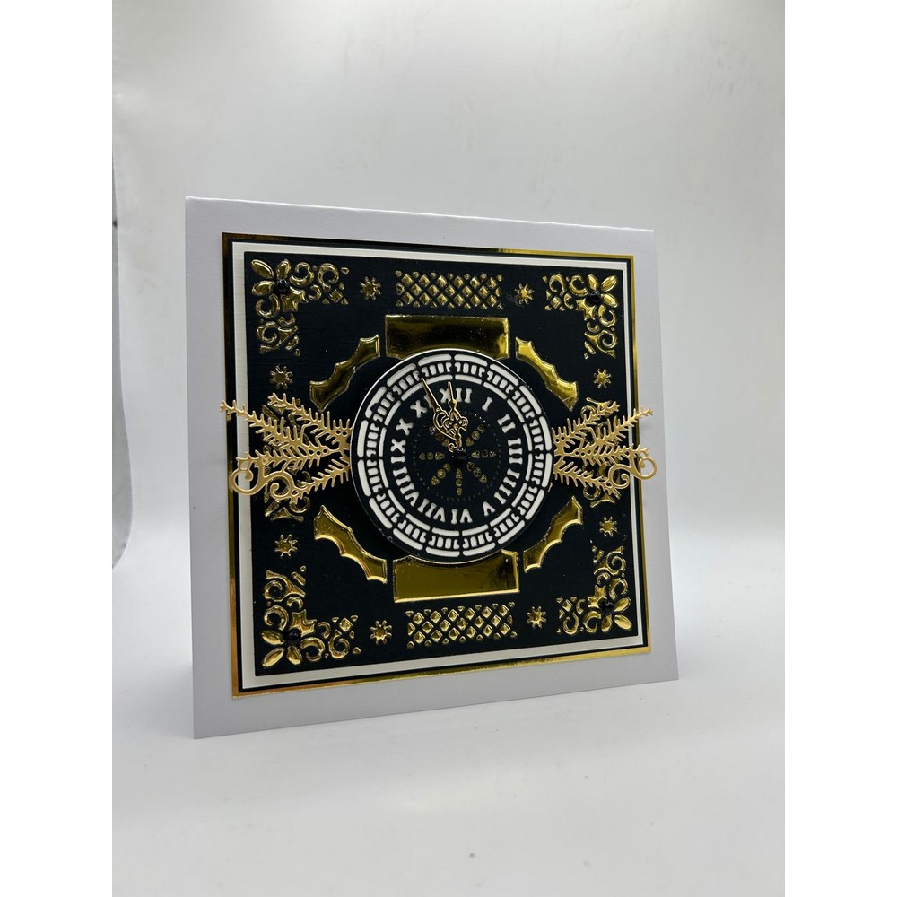 Amy Design Christmas Wishes Cutting Dies - Twelve O'clock Frame