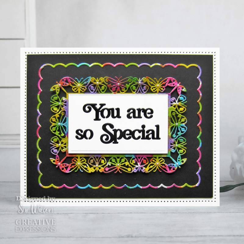 Sue Wilson Block Sentiments You Are So Special Craft Die