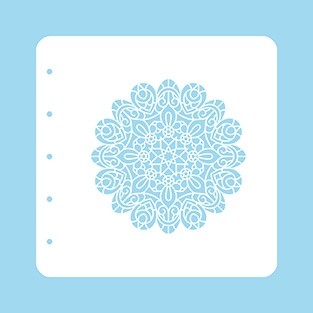 Buy A Nellie Snellen A6 Stencil - Mandala