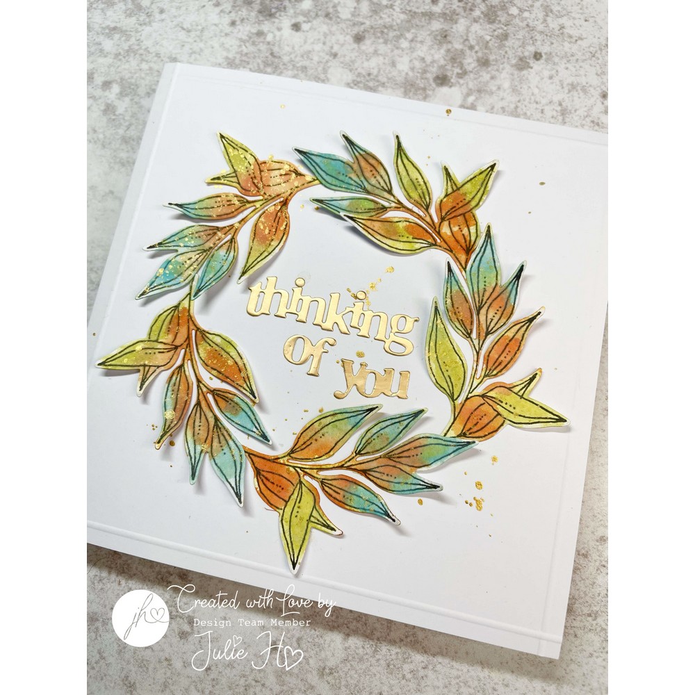 Julie Hickey Designs Medley of Leaves Die Set