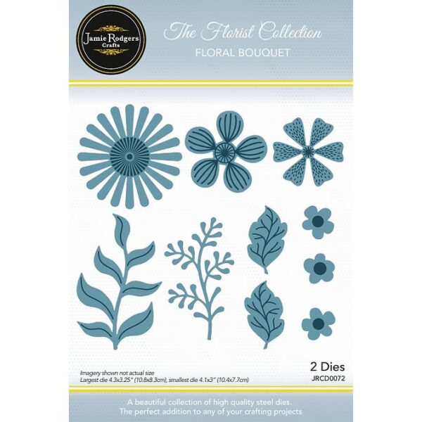 Jamie Rodgers Crafts Floral Bouquet Craft Die Set