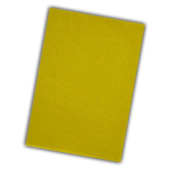 A4 Felt Sheets Yellow