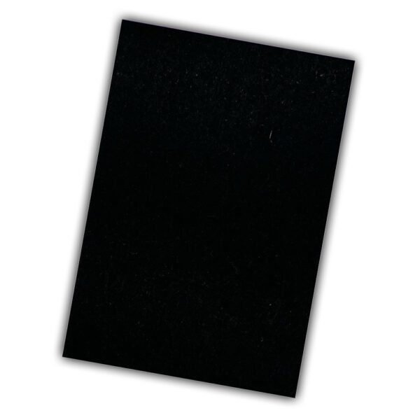 A4 Felt Sheets Black