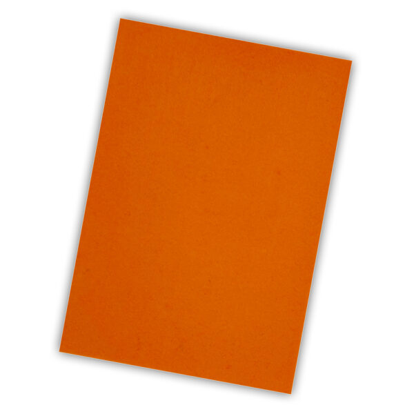 A4 Felt Sheets Orange