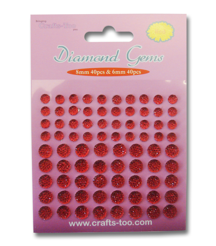 Buy A Crafts Too Diamond Gems - Red