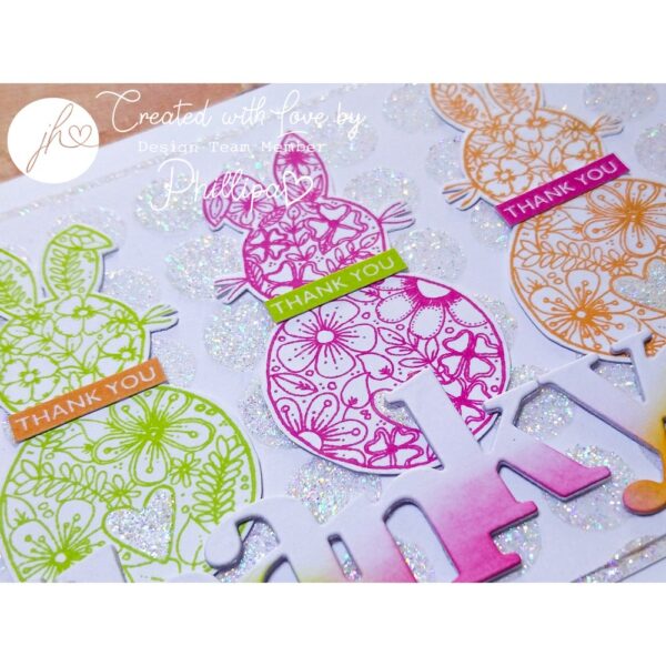 Julie Hickey Designs Bunnies Galore A6 Stamp Set - Image 2