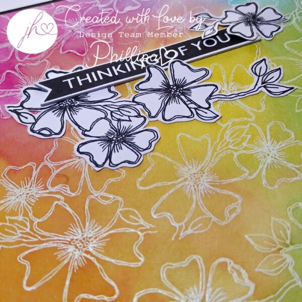 Julie Hickey Designs Cherry Blossom A6 Stamp Set - Image 7