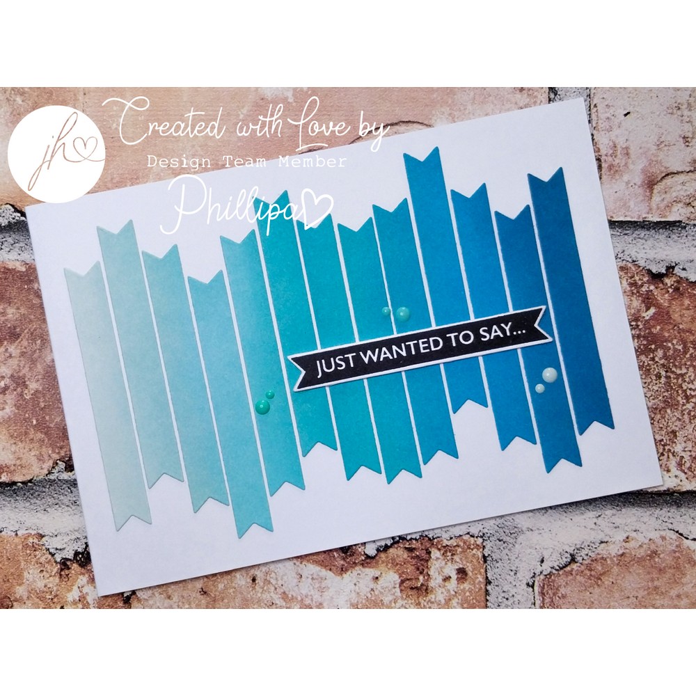 Julie Hickey Designs Sentiment Banners A6 Stamp Set