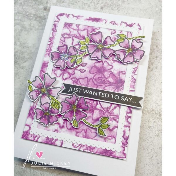 Julie Hickey Designs Cherry Blossom A6 Stamp Set - Image 19