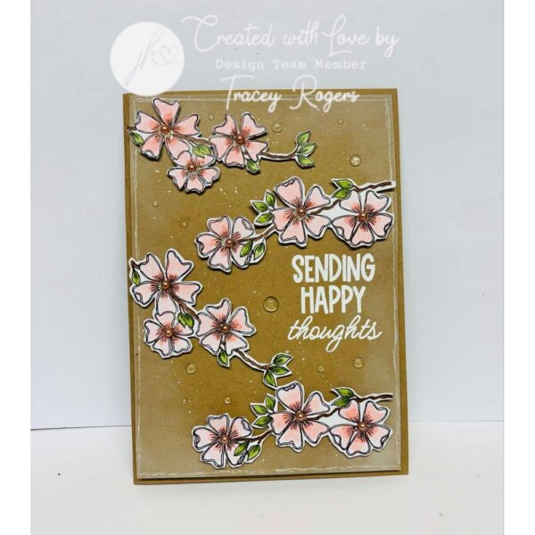 Julie Hickey Designs Cherry Blossom A6 Stamp Set - Image 9