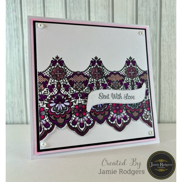 Jamie Rodgers Crafts Lace Border Die Set - Image 2