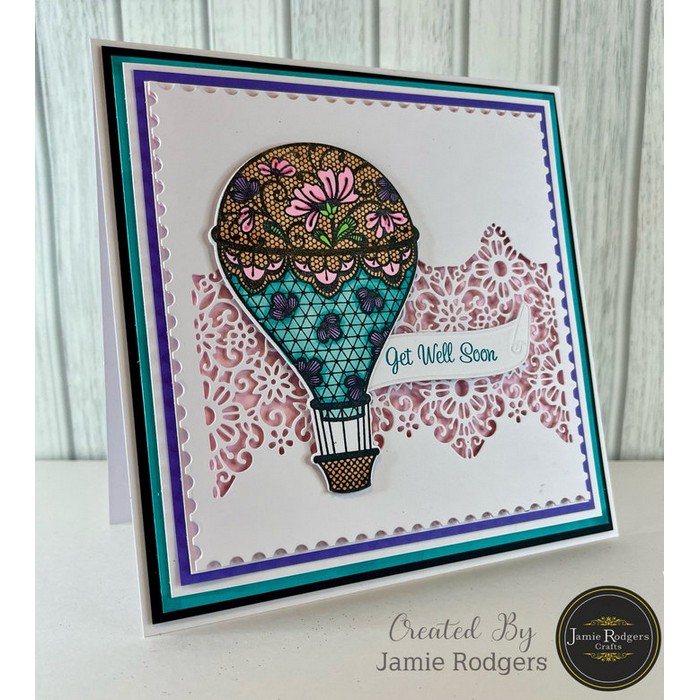 Jamie Rodgers Crafts Lace Balloon Die Set