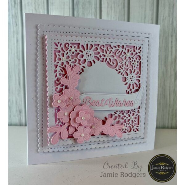 Jamie Rodgers Crafts Lace Flowers Craft Die Set - Image 3