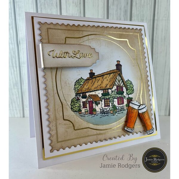 Jamie Rodgers Crafts Village Pub Clear Stamp Set - Image 2