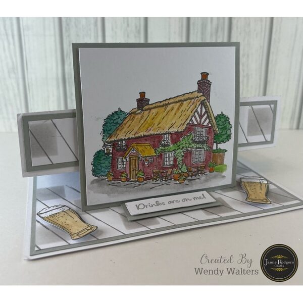 Jamie Rodgers Crafts Village Pub Clear Stamp Set - Image 4