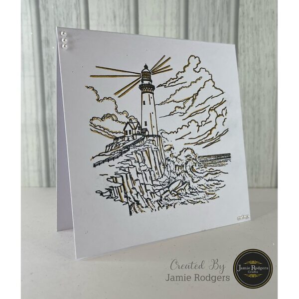 Jamie Rodgers Crafts Lighthouse Clear Stamp Set - Image 6