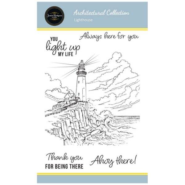 Jamie Rodgers Crafts Lighthouse Clear Stamp Set