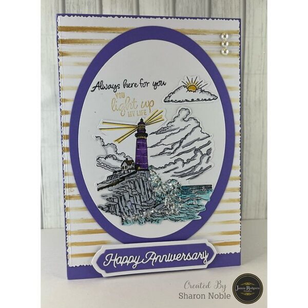 Jamie Rodgers Crafts Lighthouse Clear Stamp Set - Image 5