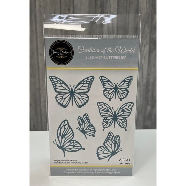 Jamie Rodgers Crafts Elegant Butterflies Die Set