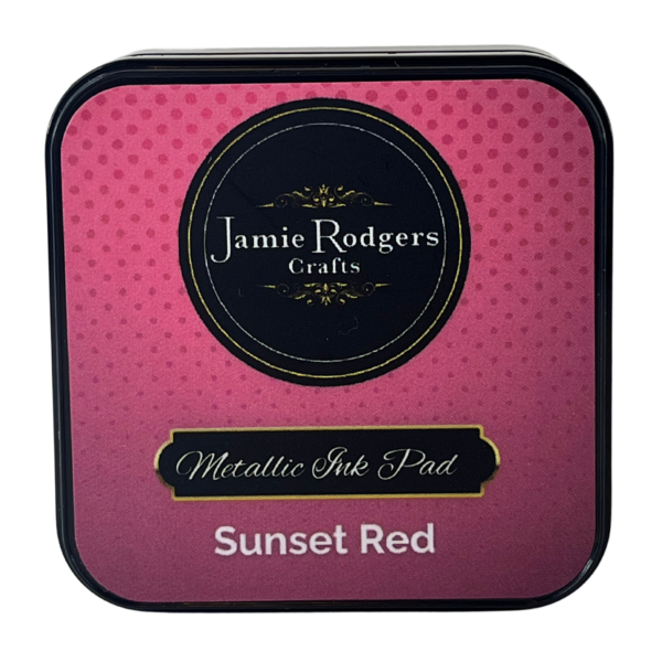 Jamie Rodgers Metallic Ink Pad - Sunset Red